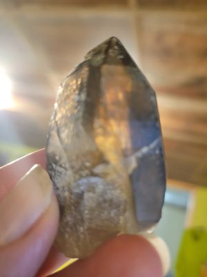 Crystal Smoky Quartz Rough with growth -37gms WAS $40.