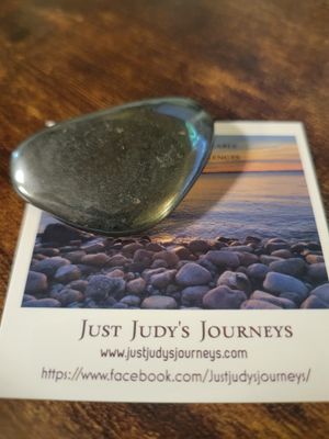 Crystal/Stone Large Flat Hematite Stone (was $15.00)