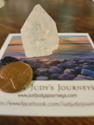 Crystal/Stone Individual Apophyllite "Standing point" -a beauty