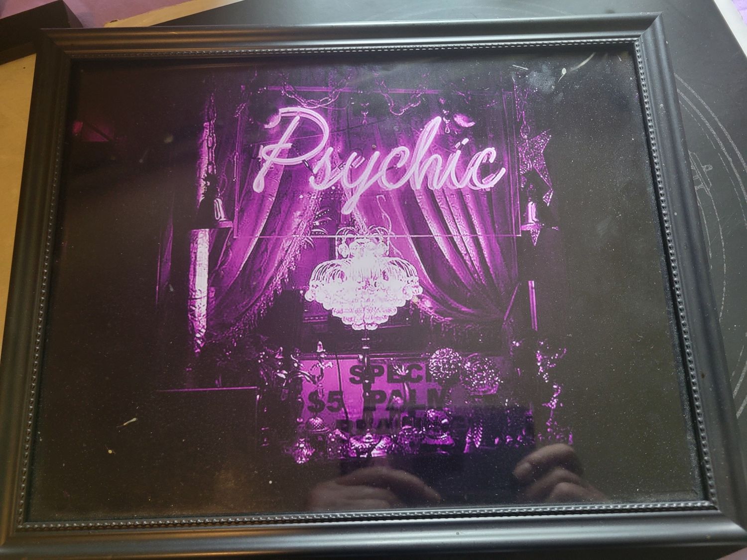 Wall Hanging-"Psychic" 9x12 (frame)