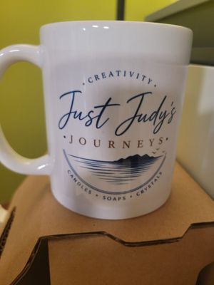 Mug "Just Judy's Journeys" ( 11 oz capacity)