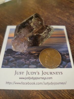 Crystal Rough Zimbabwe Amethyst (WAS$!125) 26gms double tipped