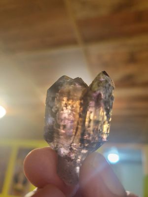 Crystal Rough Zimbabwe Amethyst (WAS$!125) 26gms double tipped