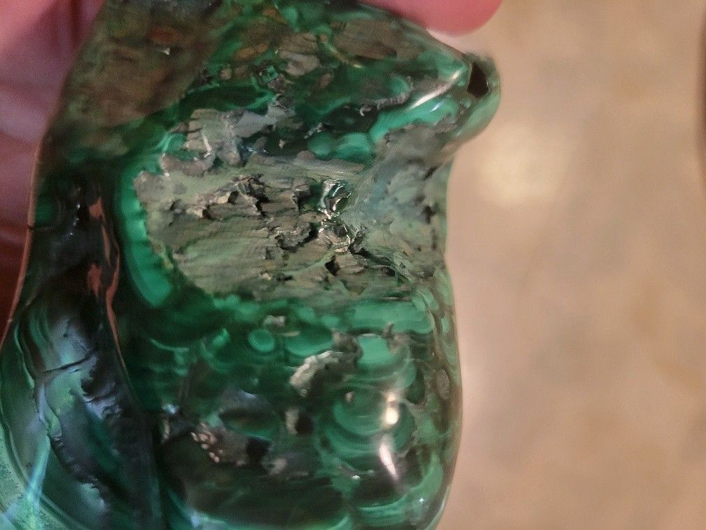 Crystal Large 3lbs of Stunning Congo Malachite! Collectors Piece! Value over $550.