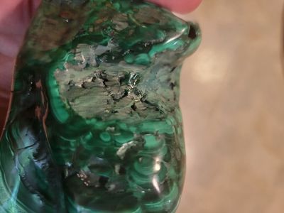 Crystal Large 3lbs of Stunning Congo Malachite! Collectors Piece! Value over $550.