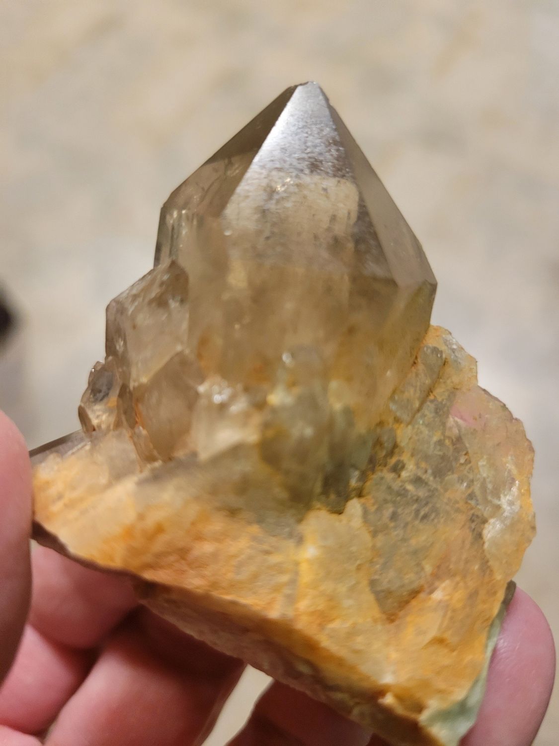 Crystal Rough Chunk (untreated) Citrine