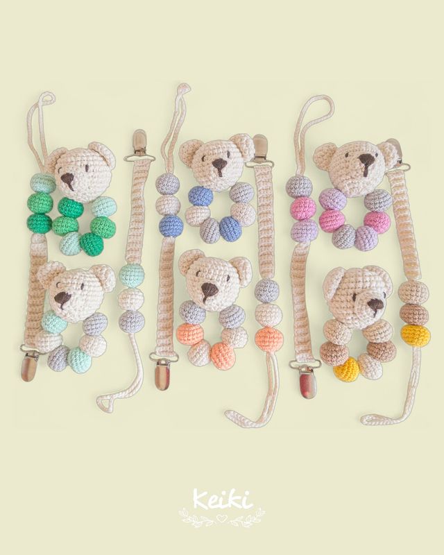 Sonajero y Porta Chupete