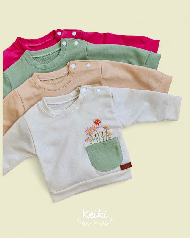 Buzos Jogging Verano Florcitas