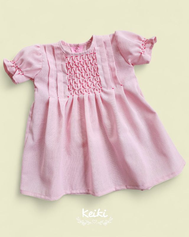 Vestido Punto Panal de Lino