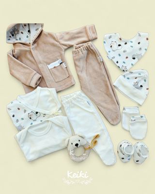 Ajuar Bienvenida con Conjunto de Plush