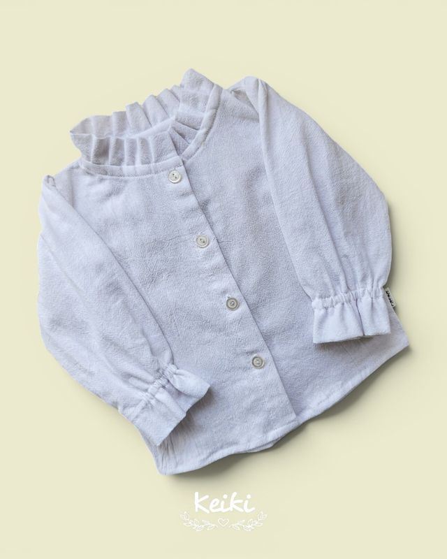 Camisa blanca niña