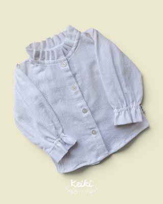 Camisa blanca niña