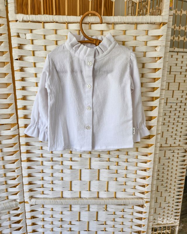 Camisa blanca niña
