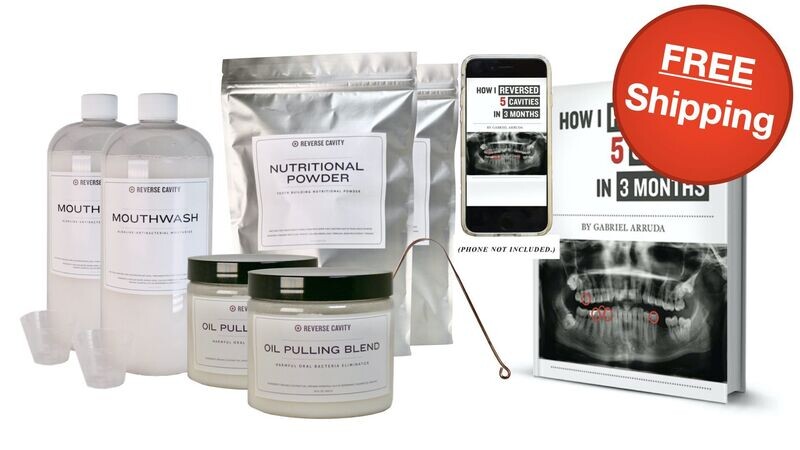 Reverse Cavity Protocol Kit - No Vitamin D - Double (One book only)