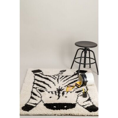 AFK LIVING Kid's shaggy rug Zebra