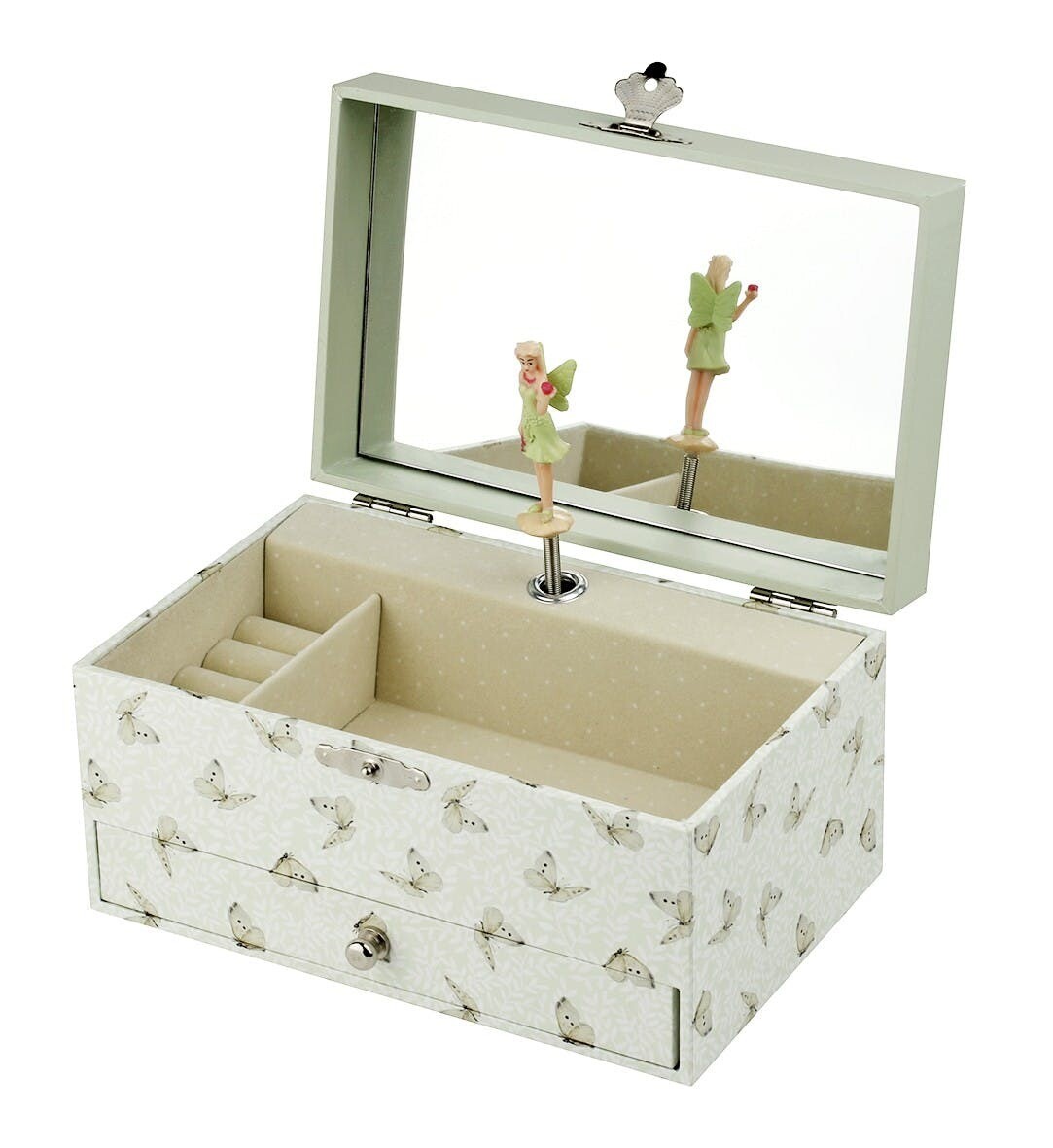 Trousselier music box- BOITE À BIJOUX MUSICALE FLOWER FAIRIES
