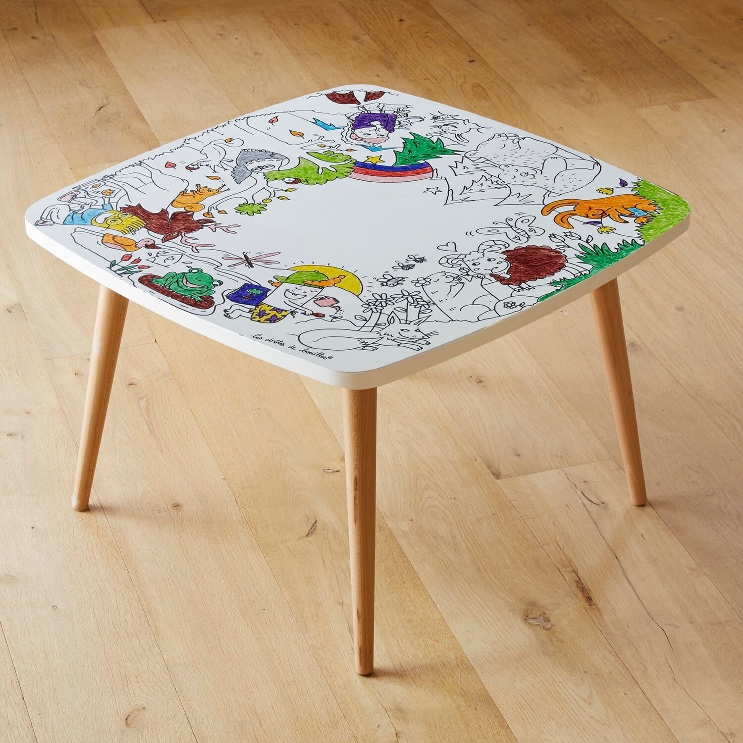 DB KIDS - coloring table La Coloritable La Forêt