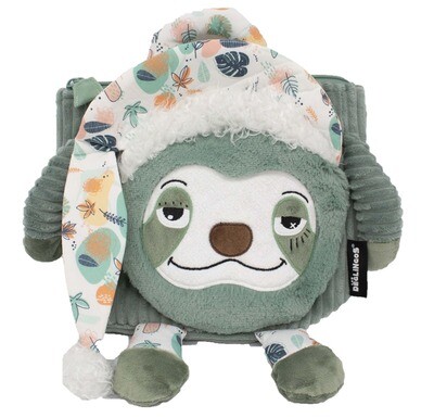 Les Déglingos Corduroy backpack Chillos the Sloth Corduroy Backpack