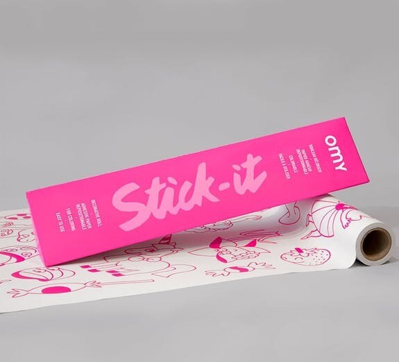 OMY Adhesive coloring paper -Stick it kid - Dreamland