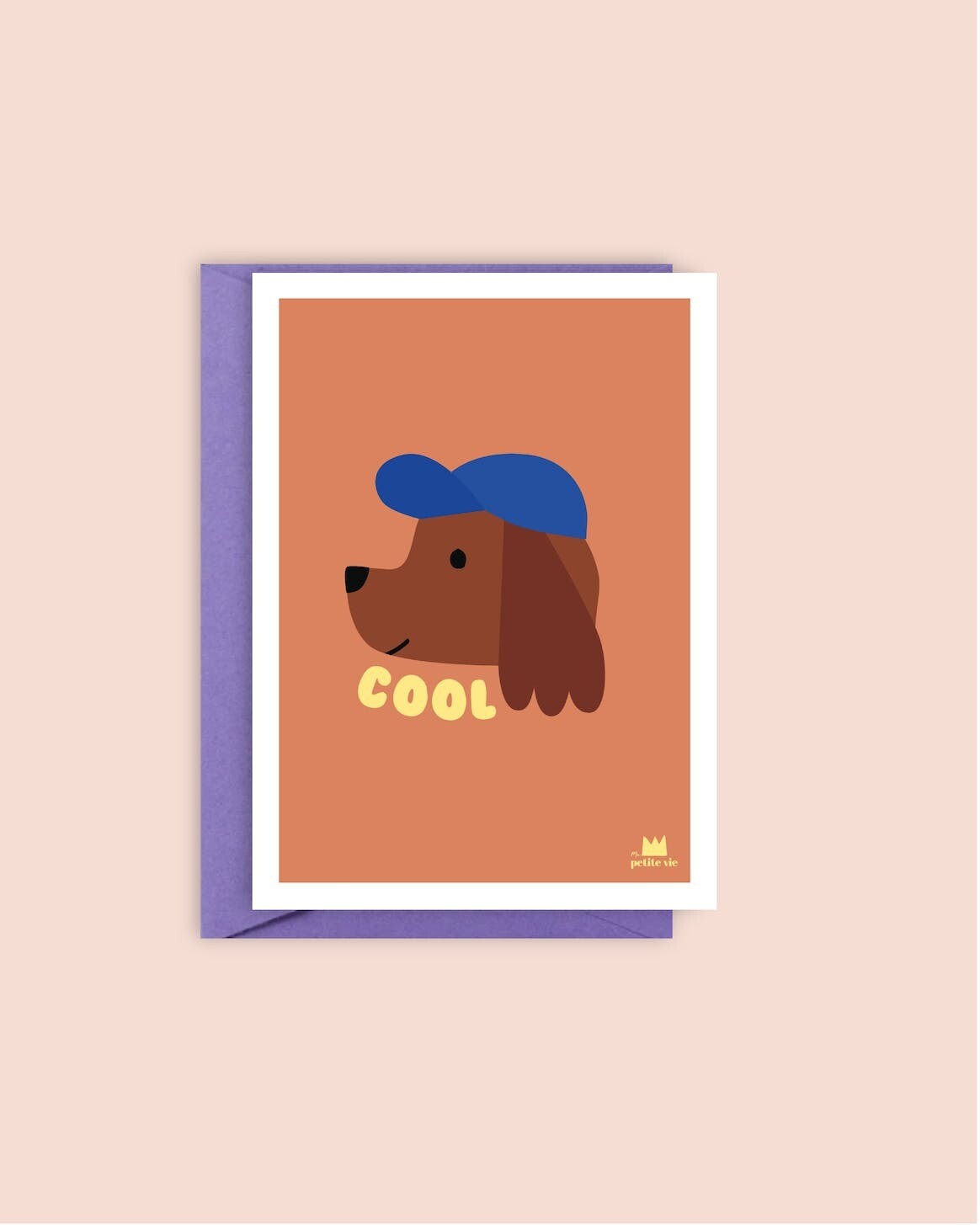 Ma Petite Vie cool dog card