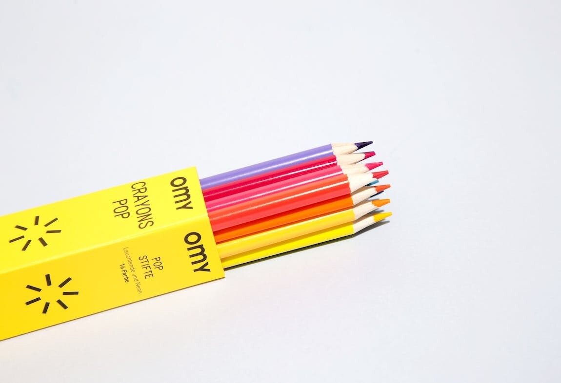 OMY 16 colored pencils - pop