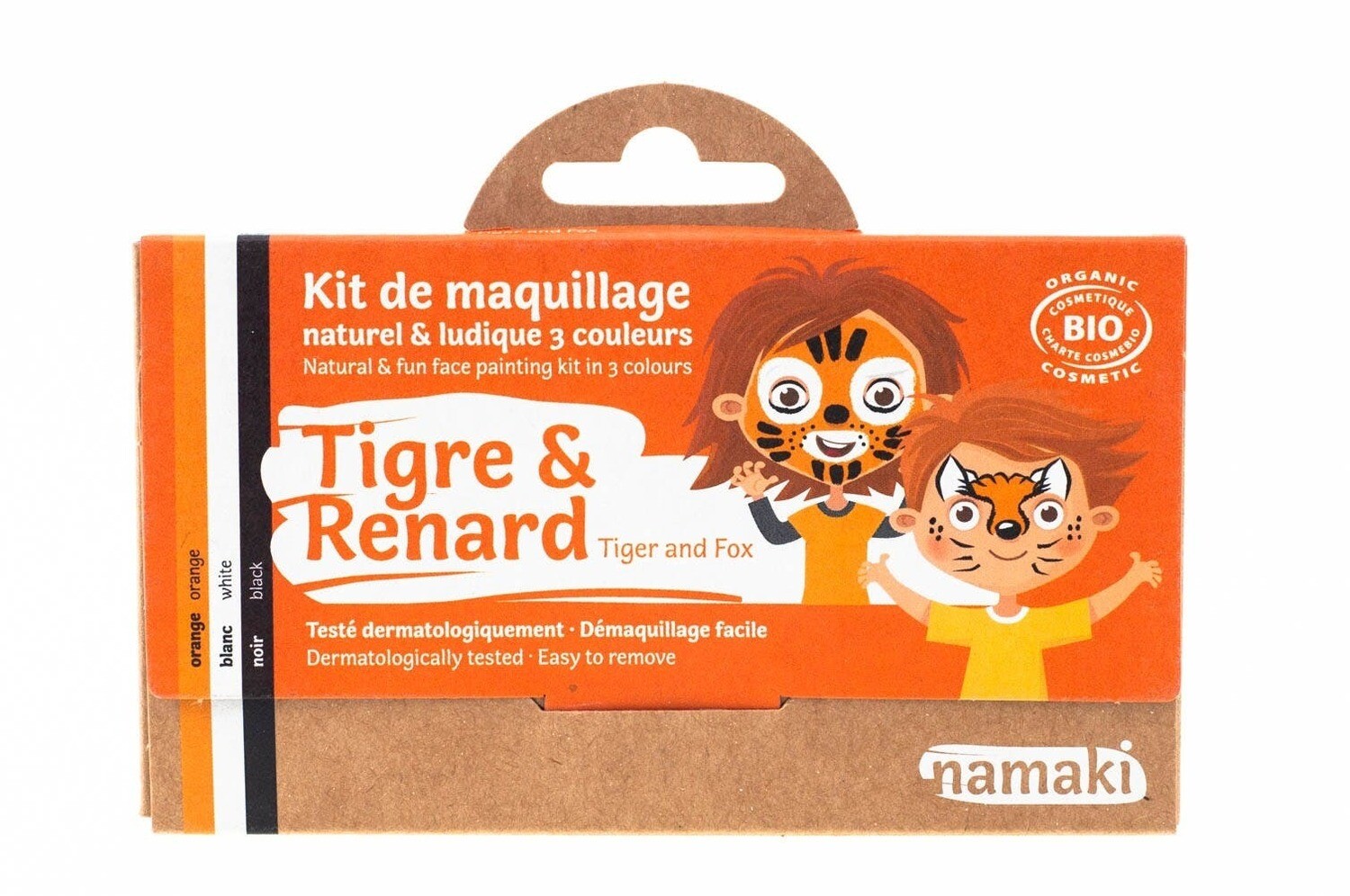 Namaki cosmetics - Kit 3 colors Tiger & Fox