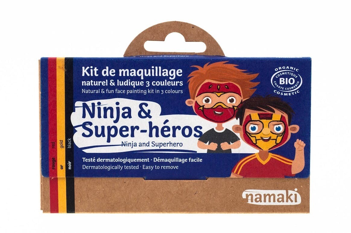 Namaki cosmetics - Ninja & Superhero 3 color kit