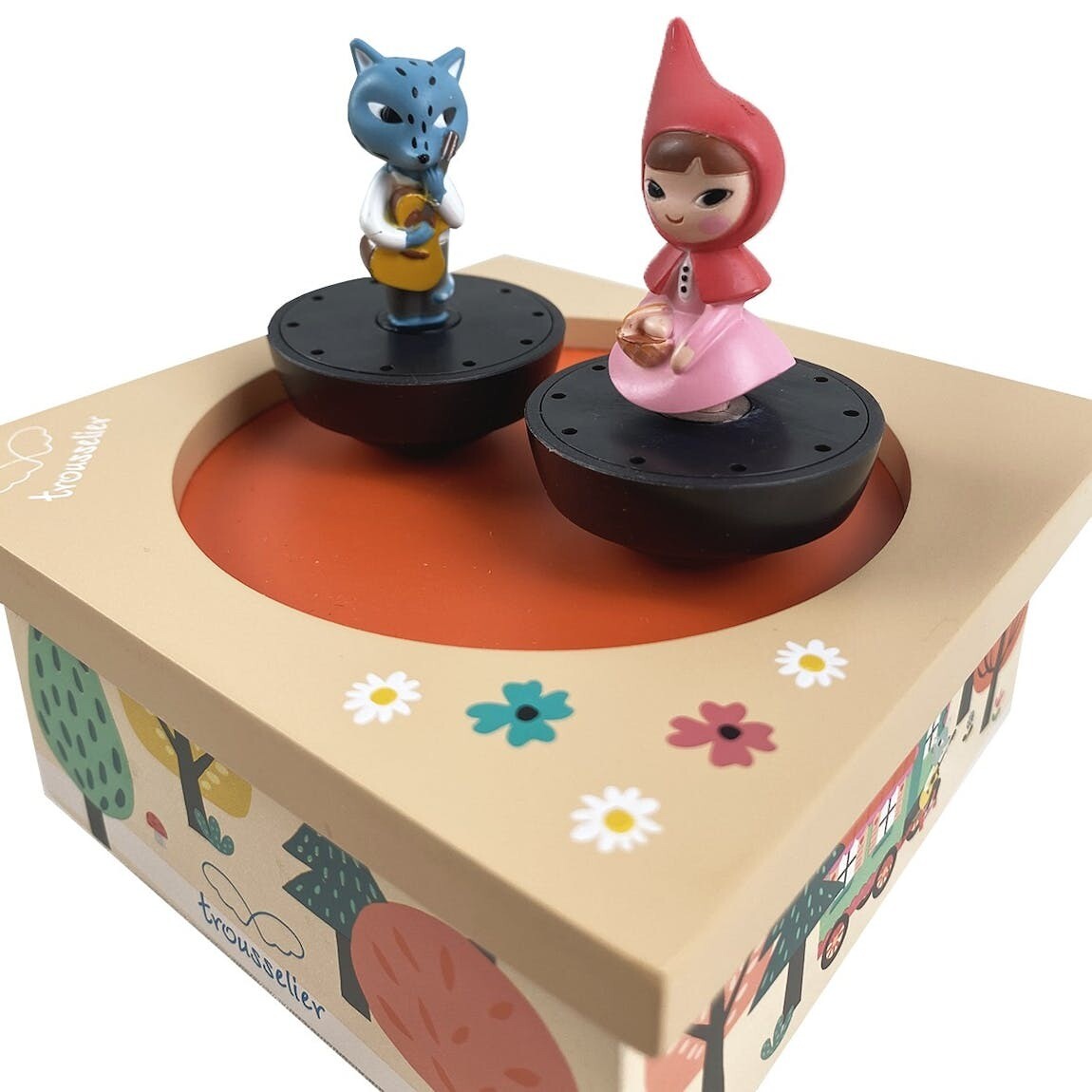 Trousselier muzikinė dėžutė Little Red Riding Hood Dancing Music Box