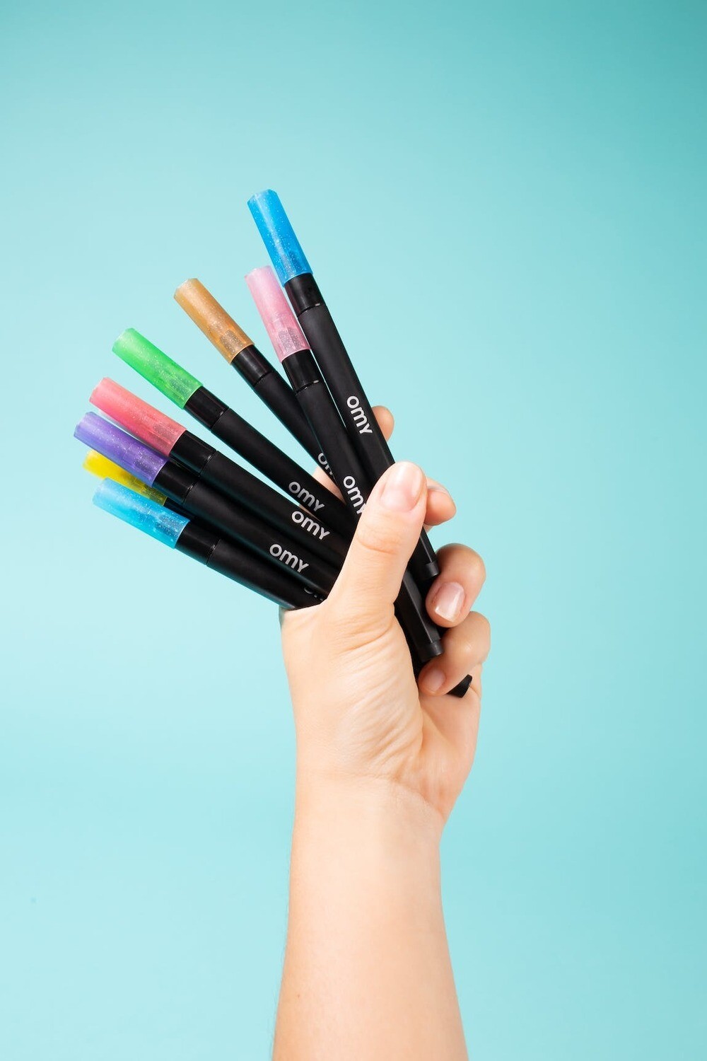 OMY  - 9 GLITTER MARKERS