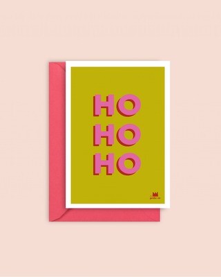 Ma Petite Vie atvirutė Carte de Noël - Ho ho ho