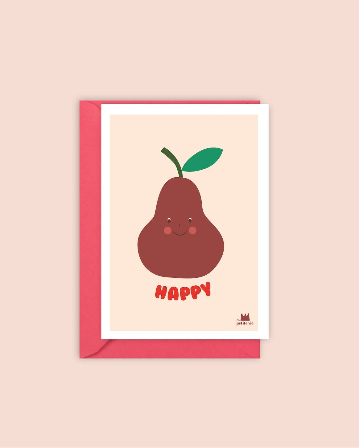 Ma Petite Vie enfant - Poire card