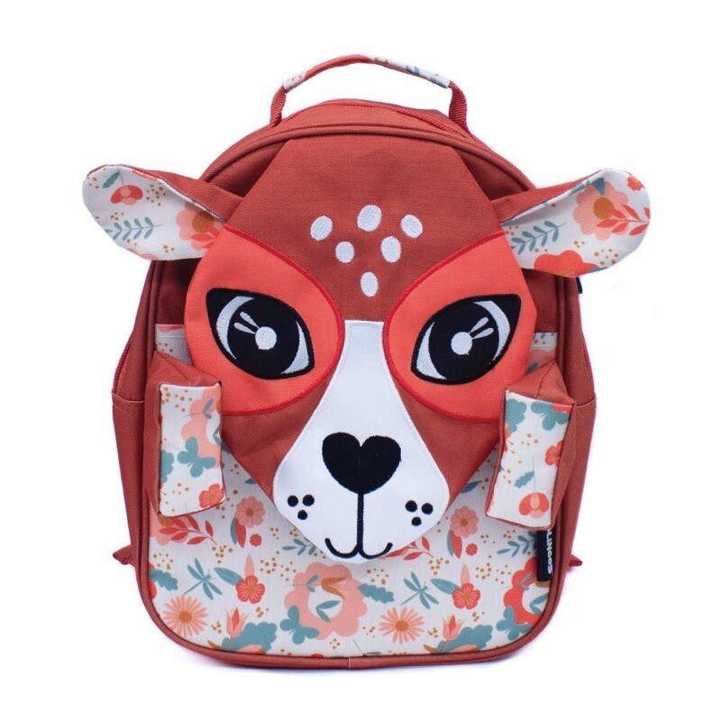 Les Déglingos Corduroy backpack Sac à dos 32cm Mélimélos la Biche