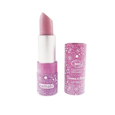 Namaki cosmetics -lip balm - Baume à lèvres teinté rose léger - Framboise
