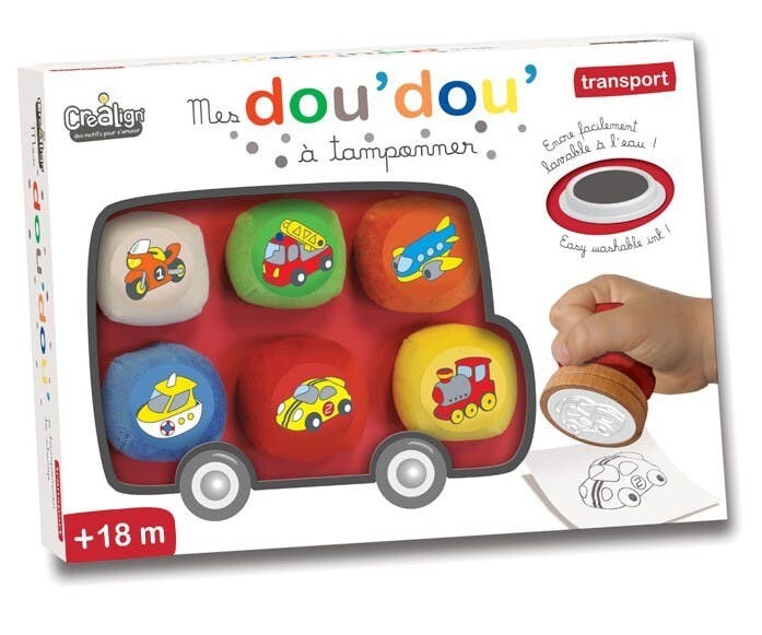 Créa Lign&#39; - Jeux créatifs &amp; éducatifs - Tampons Dou&#39;Dou&#39; Transport