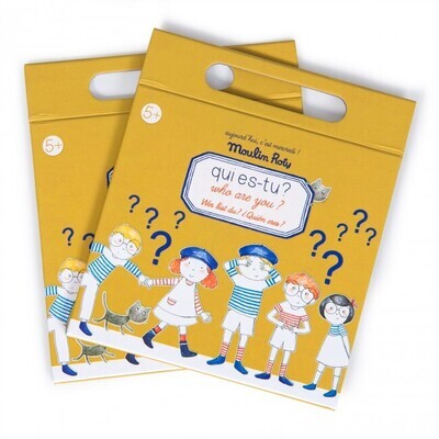 Moulin Roty - Magnetic guess who game Aujourd&#39;hui c&#39;est mercredi /10 Collection&#39;s history