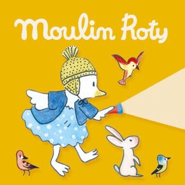 Moulin Roty - projektoriaus diskelių papildymas - Assorted boxes of 3 discs for storybook torches, Pasirinkite modelį:: La grande famile