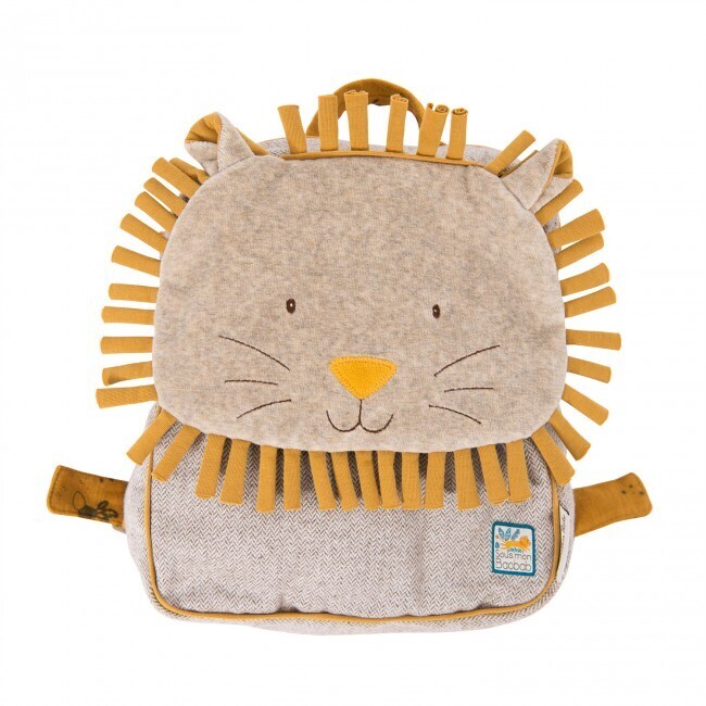 Moulin Roty - Lion backpack Sous mon baobab