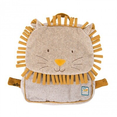 Moulin Roty - Lion backpack Sous mon baobab