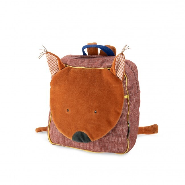 Moulin Roty - Squirrel backpack Pomme des Bois