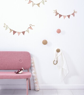 LILIPINSO - SELENE  - SELENE - Special sizes stickers / Pennant garlands (pink)
