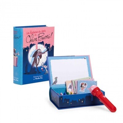 Moulin Roty  - Storybook torch set Dumpster Dog Ecole des Loisirs