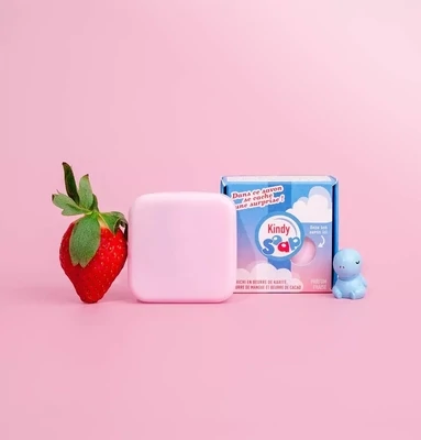 Kindy Soap - Mini Pink Savon-surprise pour enfant