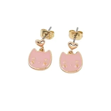 Rosajou - Children's jewelry - Cat earrings