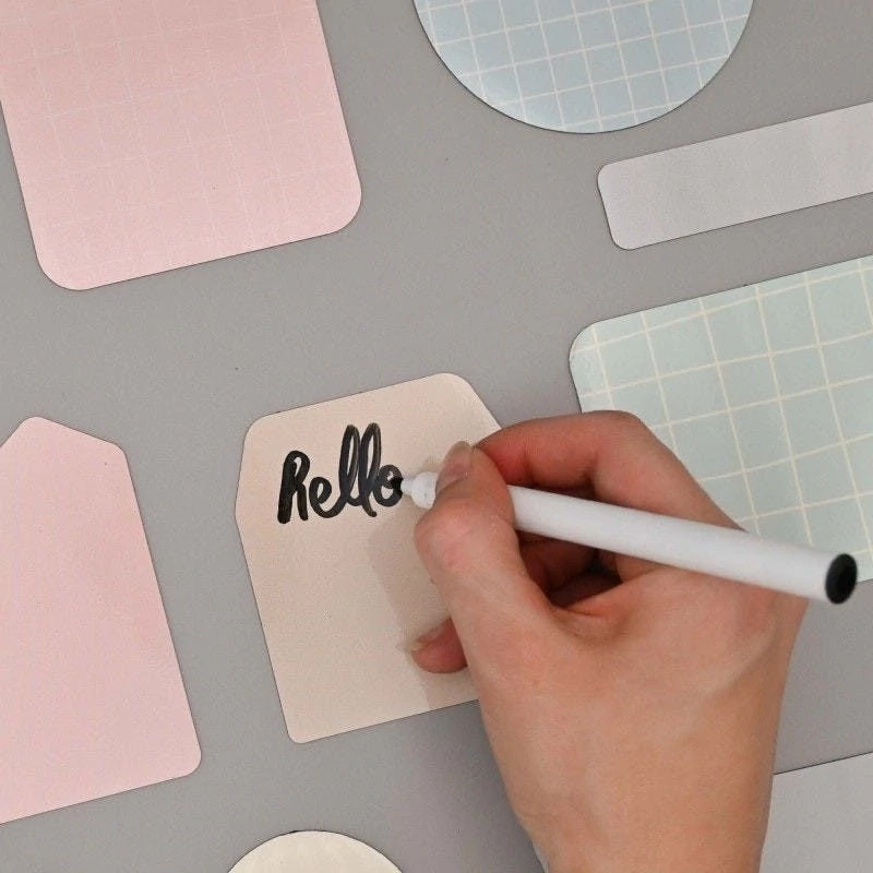 FERFLEX - magnetic set - Pense-bêtes magnétiques PASTEL