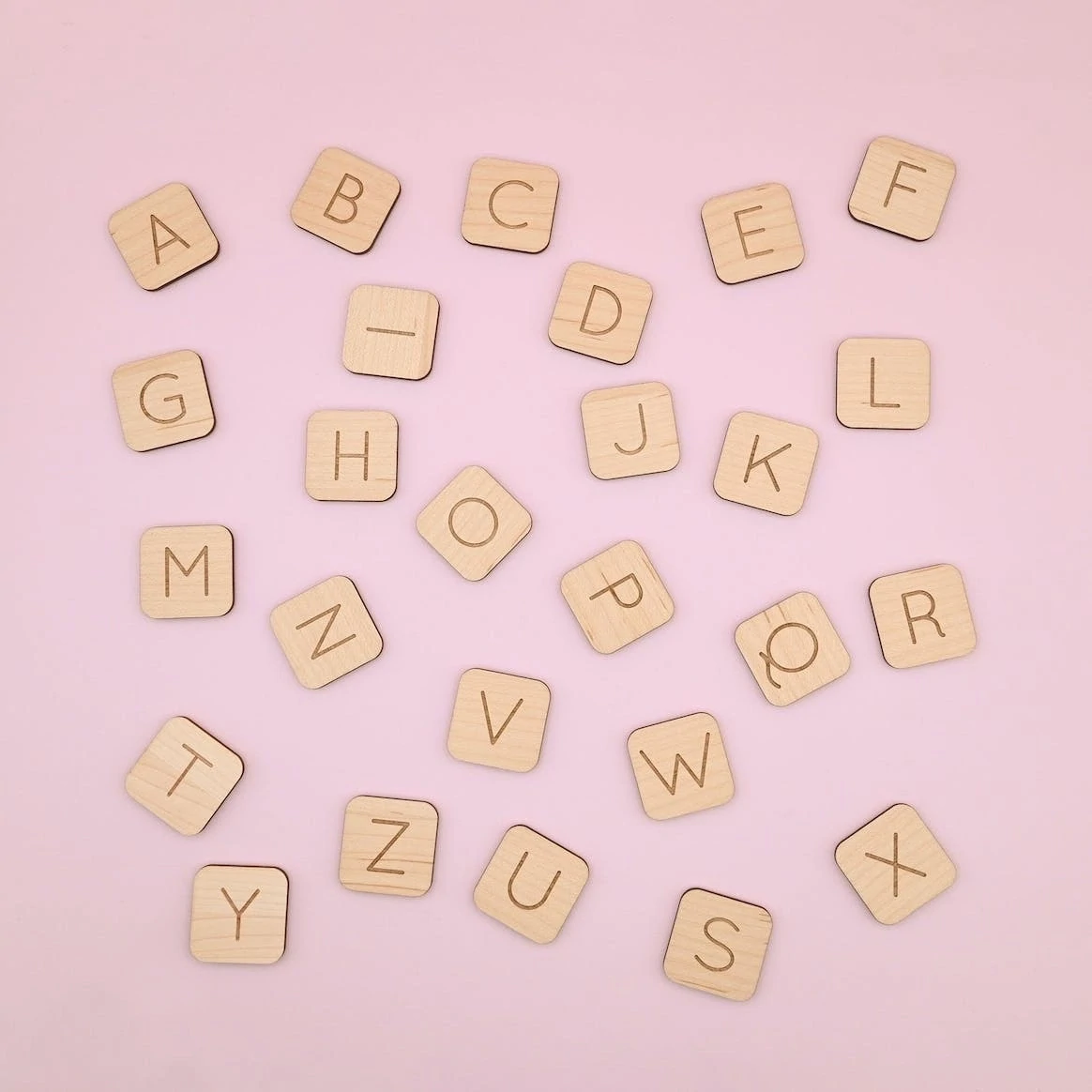FERFLEX magnetai - Alphabet magnétique en bois - 26 lettres