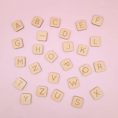 FERFLEX magnet set - Alphabet magnétique en bois - 26 lettres