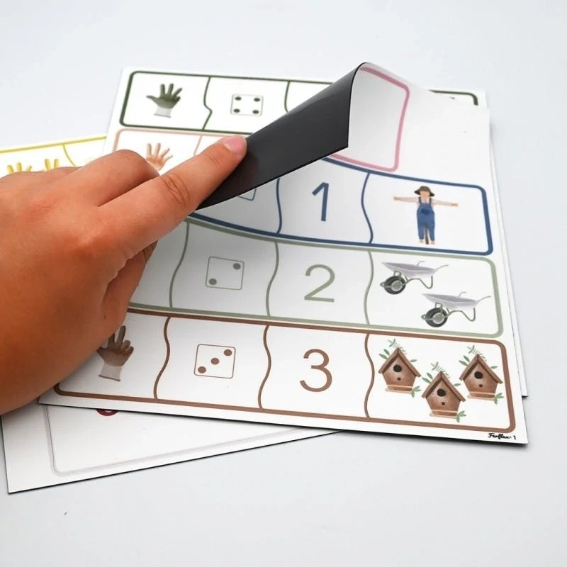 FERFLEX magnetai Magnetic puzzle - I'm learning to count