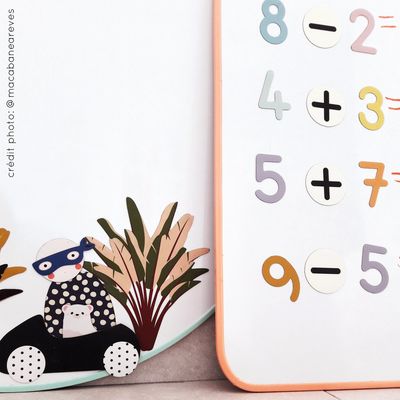 Ma Cabane à Rêves - Magnetic Numbers - Educational Game