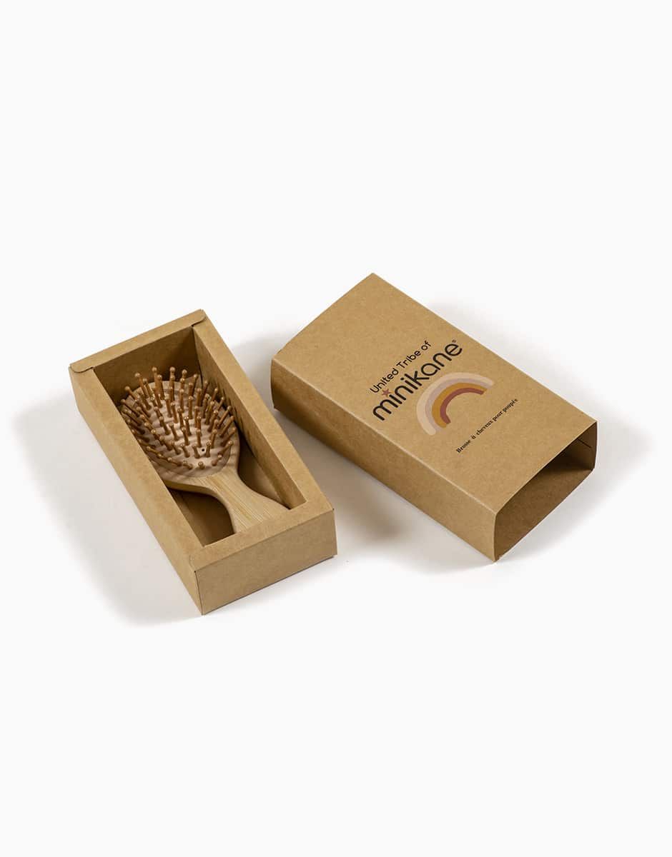 Minikane - wooden hairbrush for dolls