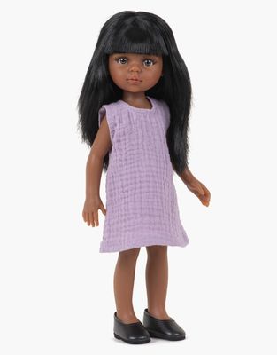 Minikane - Amigas doll - Nora and her lilac Iva dress